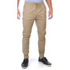 Globe Spodnie Męskie Goodstock Jogger 32 Beżowy. Brązowe joggery i bojówki marki Globe. W wyprzedaży za 179.00 zł.