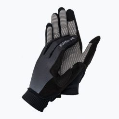 Rękawiczki rowerowe męskie Northwave Air Lf Full Finger. Czarne rękawiczki Northwave, bez wzorów, z materiału. Za 81.00 zł.