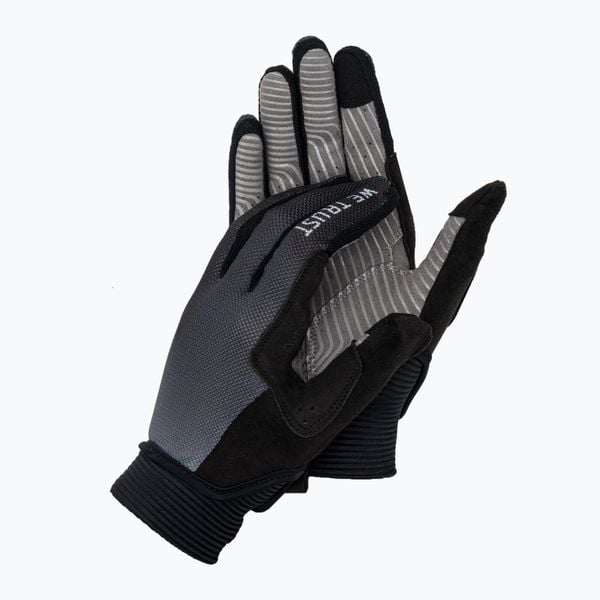 Rękawiczki rowerowe męskie Northwave Air Lf Full Finger. Czarne rękawiczki Northwave, bez wzorów, z materiału. Za 81.00 zł.