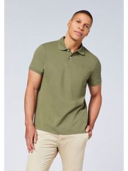 Chiemsee Koszulka polo "Marsa" w kolorze khaki rozmiar: S. Brązowe koszulki polo Chiemsee, s, bez wzorów, z bawełny, bez kołnierzyka, bez ramiączek. Za 66.31 zł.