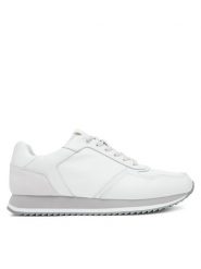 Calvin Klein Sneakersy Low Top Lace Up Lth Mono HM0HM01807 Szary. Szare buty sportowe casual CALVIN KLEIN, bez wzorów, ze skóry, bez zapięcia. Za 289.99 zł.