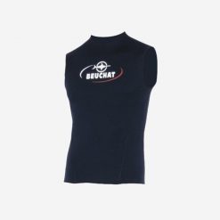 Top nurkowy "żyleta" męski Beuchat z neoprenu 2,5 mm. Brązowe bezrękawniki BEUCHAT, m, bez wzorów, z neoprenu, bez kołnierzyka, bez ramiączek. Za 219.99 zł.