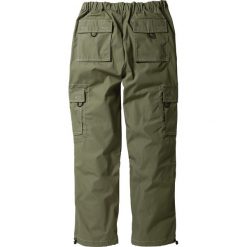 Spodnie bojówki Loose Fit Straight bonprix oliwkowy. Joggery i bojówki marki Under Armour. Za 79.99 zł.