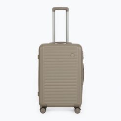 Walizka podróżna KADVA Palero 64. Brązowe walizki KADVA, bez wzorów, z materiału, średnie. Za 159.99 zł.