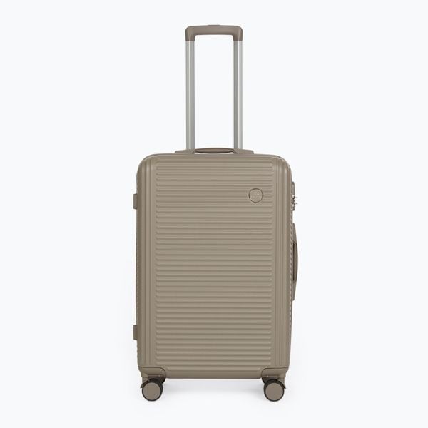 Walizka podróżna KADVA Palero 64. Brązowe walizki KADVA, bez wzorów, z materiału, średnie. Za 159.99 zł.