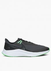 Buty męskie do biegania czarne NIKE QUEST 3 SHIELD. Szare buty do biegania Nike, bez wzorów, z syntetyku, bez zapięcia, do biegania. Za 196.99 zł.