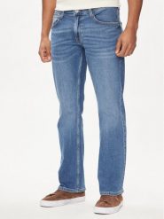 Mustang Jeansy Oregon 1014882 Niebieski Slim Fit. Niebieskie jeansy Mustang, m. Za 259.99 zł.