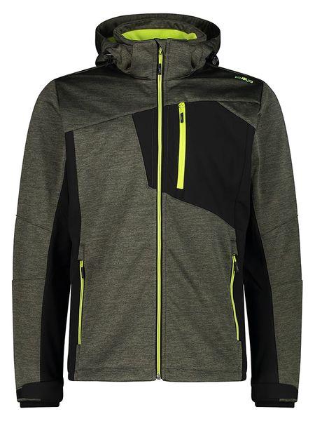 CMP Kurtka softshellowa w kolorze khaki rozmiar: 52. Brązowe kurtki outdoor i hardshell CMP, bez wzorów, z tkaniny, bez kaptura. Za 219.08 zł.