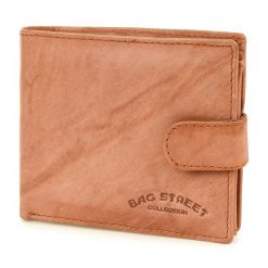 Camel Bag Street Portfel Skórzany Męski Poziomy Na Karty 883. Brązowe portfele bez wzorów, ze skóry. Za 43.99 zł.