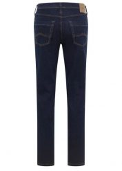 Dżinsy ze stretchem Mustang Washington, prosta nogawka. Niebieskie jeansy bonprix, m. Za 159.99 zł.
