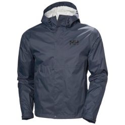 Kurtka wodoodporna Helly Hansen Loke 2.0. Szare kurtki przeciwdeszczowe Helly Hansen, m, bez wzorów, bez kaptura. Za 553.00 zł.