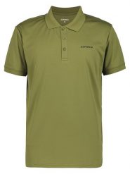 Icepeak Funkcyjna koszulka polo "Bellmont" w kolorze khaki rozmiar: L. Brązowe koszulki polo Icepeak, l, bez wzorów, bez kołnierzyka, bez ramiączek. Za 61.17 zł.