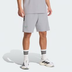 Szorty Algeria Tiro Tech. Szare szorty Adidas, bez wzorów, sportowe. Za 219.00 zł.