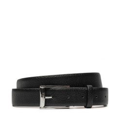 Pasek Męski Calvin Klein. Czarne paski CALVIN KLEIN, bez wzorów. Za 199.99 zł.