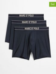 Marc O´Polo Bodywear Bokserki (3 pary) w kolorze granatowym rozmiar: XXL. Niebieskie bokserki xxl, bez wzorów. Za 109.95 zł.