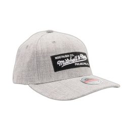 Czapka Mitchell & Ness Box Logo Classic. Szare czapki z daszkiem Mitchell & Ness, bez wzorów. Za 190.50 zł.