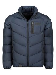 Geographical Norway Kurtka zimowa "Bruel" w kolorze granatowym rozmiar: XXL. Niebieskie kurtki Geographical Norway, na zimę, xxl, bez wzorów, bez kaptura. Za 210.81 zł.