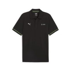 Koszulka Polo Sportowa Męska Puma Mapf1. Białe koszulki polo Puma, m, bez wzorów, bez kołnierzyka, bez ramiączek. Za 167.99 zł.