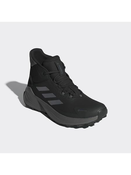 Adidas Botki turystyczne "Terrex Trailmaker 2 GTX" w kolorze czarnym rozmiar: 43. Czarne buty trekkingowe Adidas, bez wzorów, z gore-texu, bez zapięcia. Za 436.14 zł.