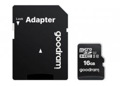 Karta pamięci Goodram microSD 16GB (M1AA-0160R12). Drony GoodRam. Za 25.00 zł.