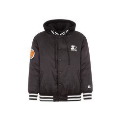 Kurtka Bambino unisex Starter 1101 czarny. Czarne kurtki Starter, bez wzorów, z materiału, bez kaptura. Za 739.50 zł.