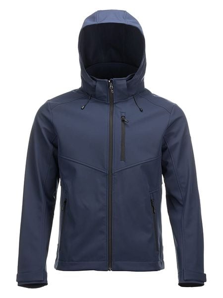 Traunstein Sport Kurtka softshellowa "Malachit" w kolorze granatowym rozmiar: M. Niebieskie kurtki outdoor i hardshell Traunstein Sport, m, bez wzorów, bez kaptura. Za 234.97 zł.