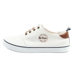 Buty Lee Cooper LCW-25-02-3240M trampki męskie białe. Białe trampki m, bez wzorów, bez zapięcia. W wyprzedaży za 192.08 zł.