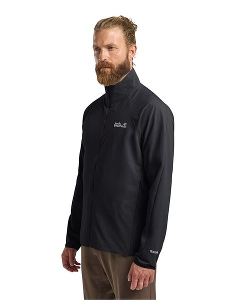 Jack Wolfskin Kurtka softshellowa "Prelight Stride" w kolorze czarnym rozmiar: S. Czarne kurtki outdoor i hardshell Jack Wolfskin, s, bez wzorów, z materiału, bez kaptura. Za 325.79 zł.