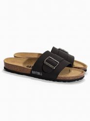 BACKSUN Klapki "Sombrero" w kolorze czarnym rozmiar: 42. Czarne klapki Backsun. Za 159.95 zł.