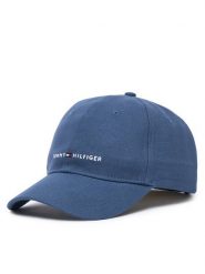 Tommy Hilfiger Czapka z daszkiem Th Foundation Soft AM0AM14511 Niebieski. Niebieskie czapki z daszkiem Tommy Hilfiger, bez wzorów, z bawełny. Za 189.99 zł.
