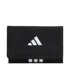 Portfel adidas. Czarne portfele Adidas, bez wzorów. Za 59.99 zł.