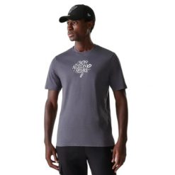 Koszulka krótki rękaw z grafiką San Antonio Spurs. Szare bluzki z długim rękawem New Era, bez wzorów, bez kołnierzyka, bez ramiączek. Za 137.00 zł.
