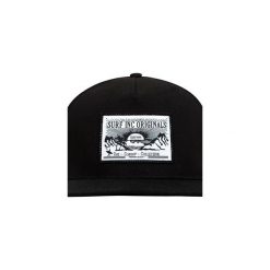 Czapka z Daszkiem Original Trucker. Czarne czapki z daszkiem Surf inc, z aplikacjami, z materiału. Za 129.00 zł.