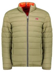 Geographical Norway Kurtka dwustronna "California" w kolorze zielonym rozmiar: XXL. Zielone kurtki Geographical Norway, xxl, bez wzorów, bez kaptura. Za 131.12 zł.