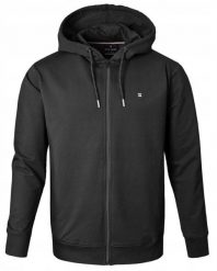 Wygodna Bluza Bawełniana - Pako Jeans - Czarna z Kapturem. Czarne bluzy z kapturem Pako Jeans, l, bez wzorów, z bawełny, z kapturem. Za 189.00 zł.