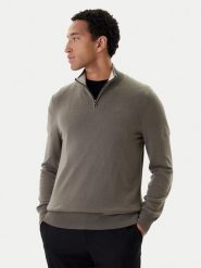 BOSS Sweter H-Hemarlo 50549984 Beżowy Regular Fit. Brązowe swetry rozpinane Boss, m, bez wzorów, z wełny, bez kołnierzyka, bez ramiączek. Za 749.99 zł.