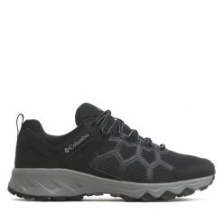 Trekkingi Columbia. Czarne buty trekkingowe Columbia, bez wzorów, bez zapięcia. Za 299.99 zł.