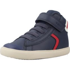 Buty GEOX B GISLI Niebieski. Czerwone buty turystyczne Geox, bez wzorów, z syntetyku, bez zapięcia, trekkingowe. Za 215.00 zł.