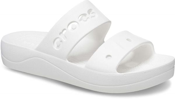 Klapki Dla Dorosłych Crocs Baya Platform. Brązowe klapki Crocs, z materiału. Za 139.99 zł.