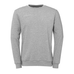 Bluza Uhlsport Essential. Szare bluzy bez kaptura Uhlsport, bez wzorów, prążkowane, bez kaptura. Za 215.50 zł.