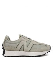 New Balance Sneakersy U327SWC Khaki. Brązowe buty sportowe casual New Balance, bez wzorów, ze skóry, bez zapięcia. Za 379.99 zł.