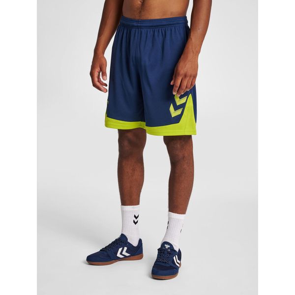 Szorty Hummel hmlLEAD. Niebieskie szorty Hummel, l, bez wzorów, sportowe. Za 121.50 zł.