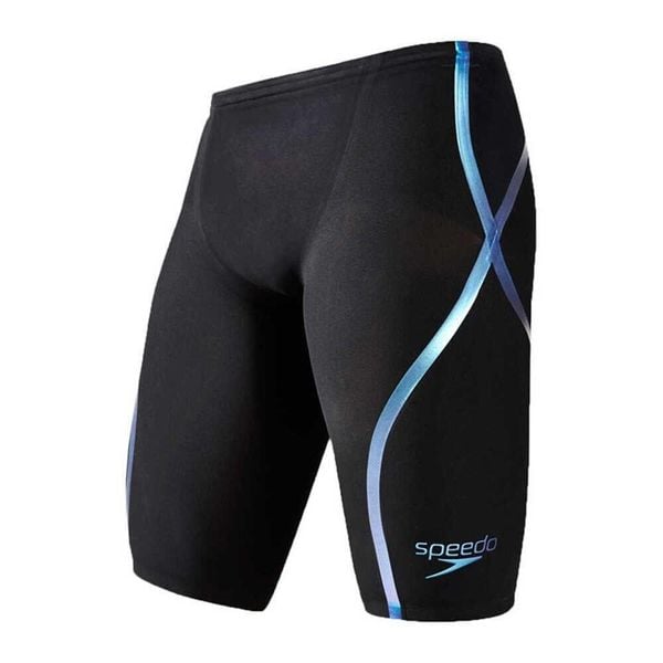 Strój startowy męski Speedo Lzr Racer Element. Czarne odzież kąpielowa Speedo, l, bez wzorów, z elastanu, do pływania. Za 641.98 zł.