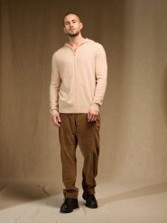 Perfect Cashmere Kaszmirowy kardigan "Eldo" w kolorze pomarańczowym rozmiar: M. Pomarańczowe swetry rozpinane Perfect Cashmere, m, bez wzorów, z kaszmiru, bez kołnierzyka, bez ramiączek. Za 456.99 zł.