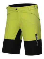 Protective Szorty funkcyjne "Bounce" w kolorze czarno-zielonym rozmiar: S. Czarne szorty Protective, s, bez wzorów, z materiału. Za 109.78 zł.