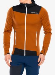 Bluza z kapturem męska Ortovox Fleece Light Hoody. Brązowe bluzy z kapturem ORTOVOX, m, bez wzorów, z elastanu, z kapturem. Za 692.99 zł.