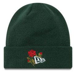 Czapka New Era. Zielone czapki zimowe New Era, bez wzorów. Za 149.99 zł.