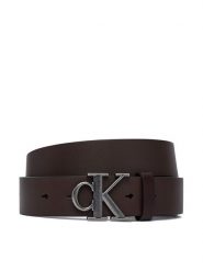 Calvin Klein Pasek Ck Buckle Smooth 35Mm LV04D7091G Brązowy ciemny. Brązowe paski CALVIN KLEIN, bez wzorów, ze skóry. Za 249.99 zł.