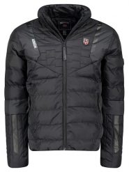 Geographical Norway Kurtka pikowana "Civan" w kolorze czarnym rozmiar: S. Czarne kurtki Geographical Norway, na zimę, s, bez wzorów, bez kaptura. Za 190.18 zł.