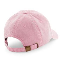 Czapka z daszkiem Beechfield Vintage. Czerwone czapki z daszkiem BEECHFIELD, bez wzorów, z materiału. Za 79.00 zł.